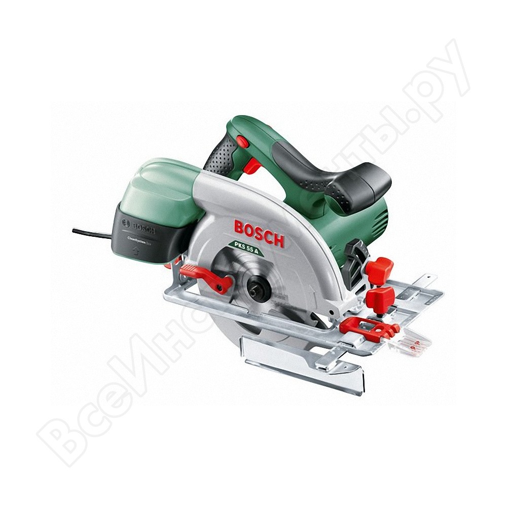 Дисковая пила bosch pks 55 a 0.603.501.020