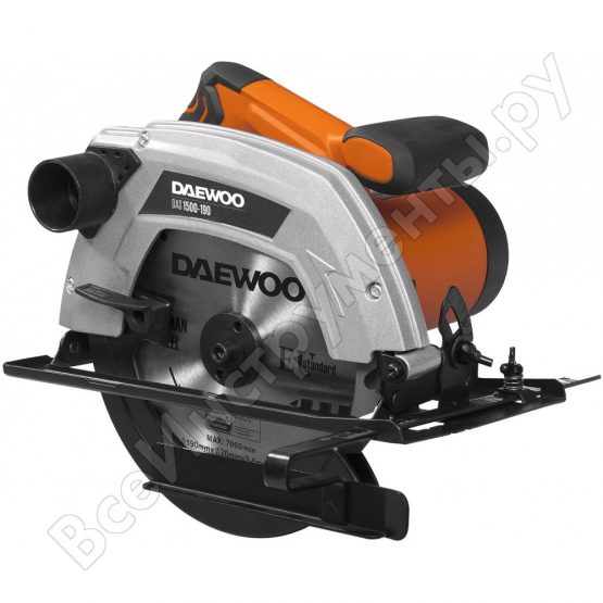 Дисковая пила daewoo das 1500-190