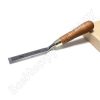 Плоская изогнутая стамеска с ручкой narex wood line plus 7 мм 813307