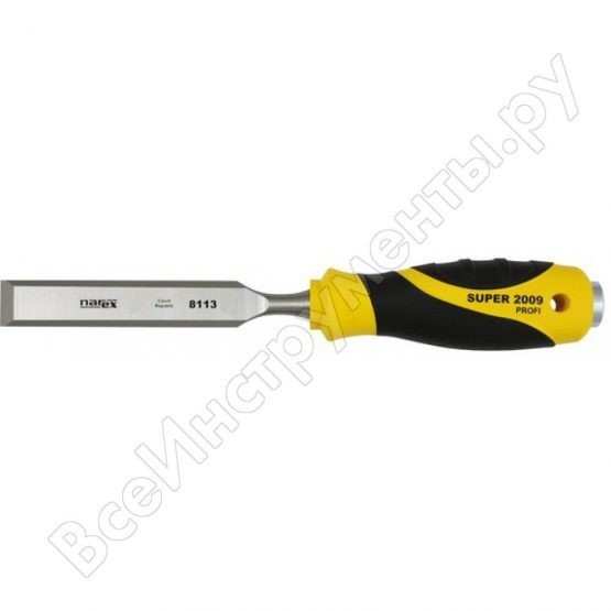 Плоская стамеска с ручкой narex super 2009 line profi 14 мм 811314